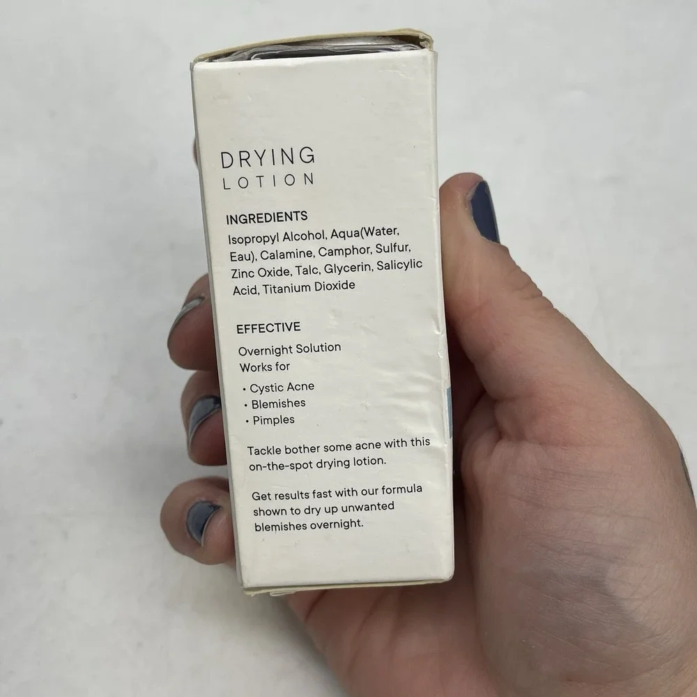 Glossiva Drying Lotion, Acne Spot Treatment Dries Out Pimples Blemishes exp 2027
